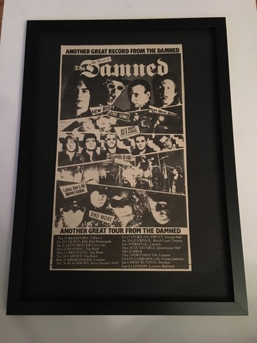 The damned 1981 framed - the, a4