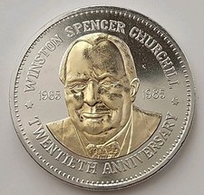 1985 Winston Spencer Churchill Series-C Double Eagle Commemorative with COA