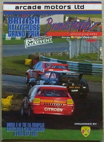 Brands hatch jun 1995 - brands, 17/18