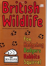 GARY KENNEDY British Wildlife Intarsia Knit Pattern Child/Adult Sweaters 24-44"