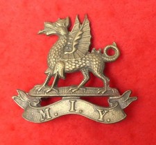 Monmouth Imperial Yeomanry cap badge