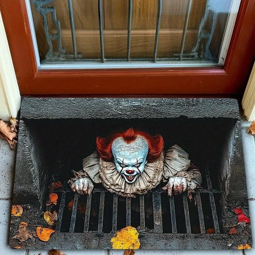 Halloween door mat - halloween,