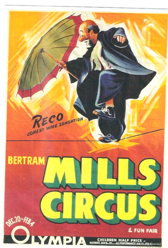 Advertising bertram mills - bertram,