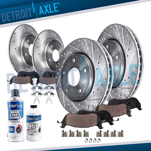 Front and rear disc - rear, rotors