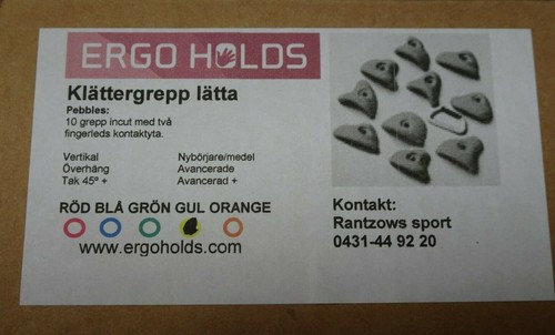 Ergo holds climbing grips - holds, (10