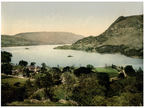 Lake district ullswater - district.,