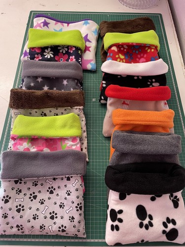 Pet fleece snuggle pouch - fleece, /sack