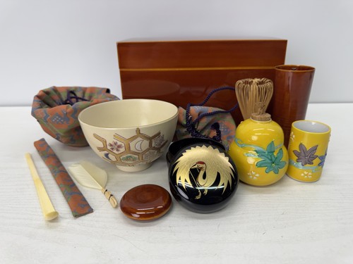 Y10779 chawan shunkei lacquer - chawan,