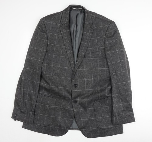 Burton menswear grey check - burton,