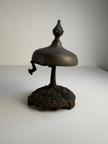 Antique brass desk reception - antique,
