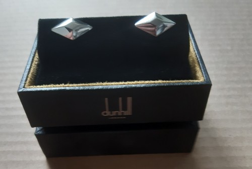 Dunhill diamond shaped silver - dunhill,