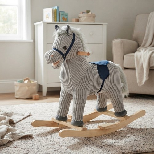 Kids plush rocking horse - horse, toy
