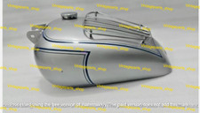Fit For Triumph Trophy TR5 500cc Silver Painted Steel Petrol Tank 1949 Model