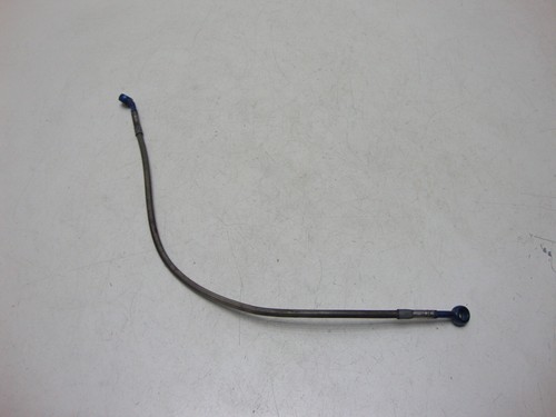 Steel braided brake line front