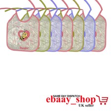 3X BABY BIBS BOYS GIRLS PEVA