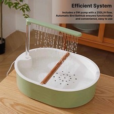 Automatic Bird Bathtub Parrot