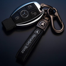 Elegant Mercedes Leather Key