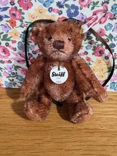 Steiff miniature brown teddy - steiff,