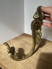 Vintage Brass Curtain Tieback