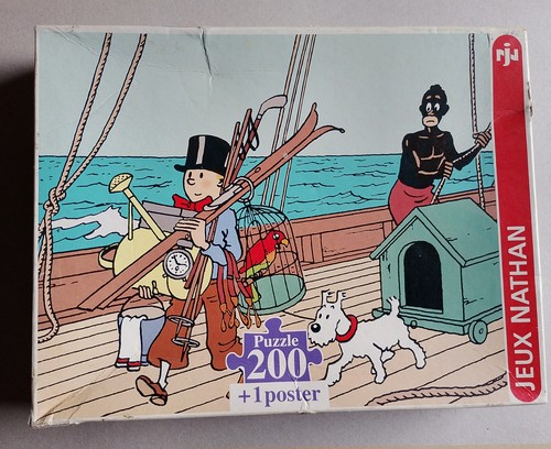 Tintin vintage jeux nathan - ,