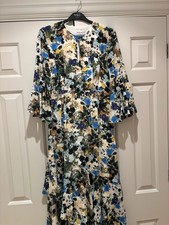 Erdem Silk Dress Stunning. Size 10. So flattering.