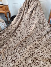 Huge Gold & Brown Damask