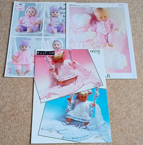 Dolls clothes knitting - dolls,