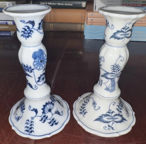 Blue danube candlestick - 2,