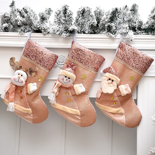 Pink sequin christmas - sequin,