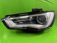 AUDI A3 HEADLIGHT PASSENGER BI-XENON LEFT NSF MK3 8V 2012-2016 - BROKEN MOUNT