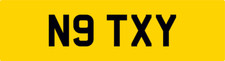 TAXI CAR NUMBER PLATE N9 TXY