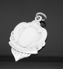 Art Deco Sterling Silver Fob Watch Medal ~ By James Walker B'ham