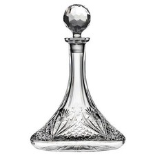 Royal Scot Crystal Scottish Thistle 85cl Ships Decanter - Defect (glass chip)