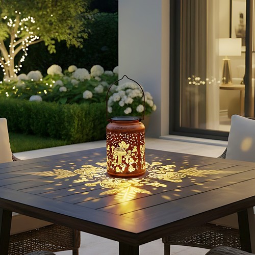 Solar powered led lantern - solar,