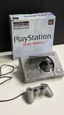 Mint Sony Playstation 1 PS1 Console Grey - Tested & Working