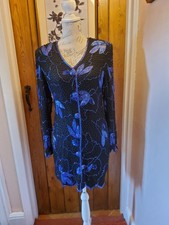 Stunning Heavly Beaded Silk