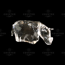Swarovski Crystal RHINO / RHINOCEROS 622941 Mint Boxed Rare Retired