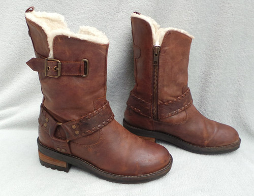 Superdry real leather - , calf