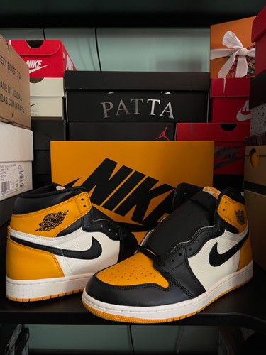Jordan high taxi yellow toe - 1, taxi/yellow