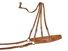 Mule Horse Challenger Western American Leather Mule Breeching Tack 975H7050