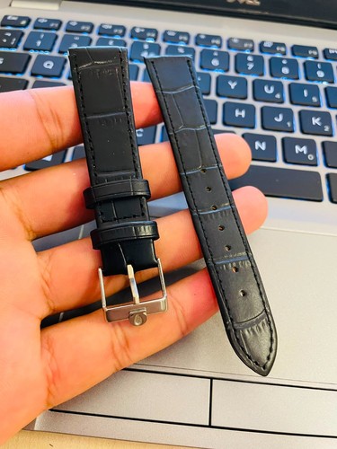 19mm croc mens leather - 19mm,