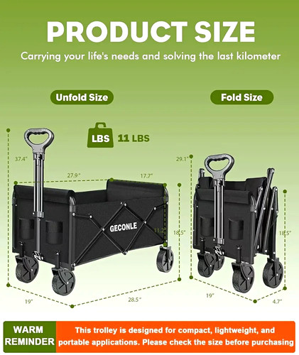 Geconle foldable waterproof - geconle,