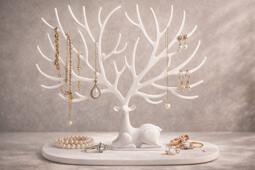 Deer antler jewellery - deer,