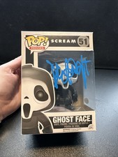 Scream OG Ghostface Funko Pop Signed By David Arquette Full ACOA Authenticated