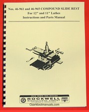 DELTA Lathe Compound Slide