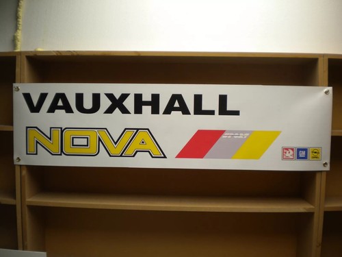 Vauxhall nova sport banner - nova,