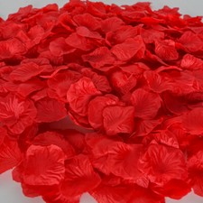 100pcs SILK ROSE PETALS FLOWER TABLE DECOR CONFETTI WEDDING ENGAGEMENT PARTY