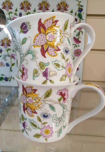Floral coffee mug - coffee, 2