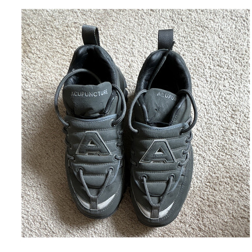 Acupuncture gray low - gray, lace
