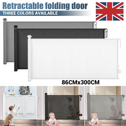 Retractable pet dog gate - pet,